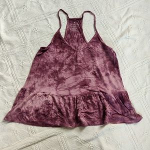 American Eagle tie-dye tank top